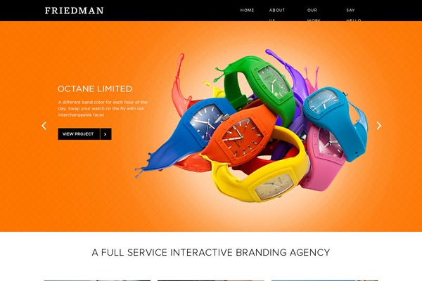 friedmancreative.com site used Friedman