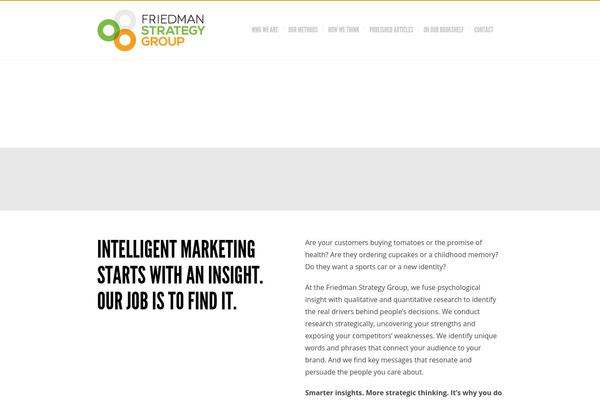 friedmanstrategy.com site used Pinpoint