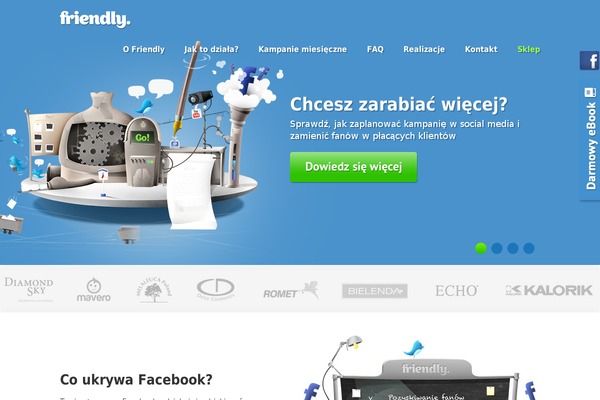 friendlysocial.pl site used Friendly
