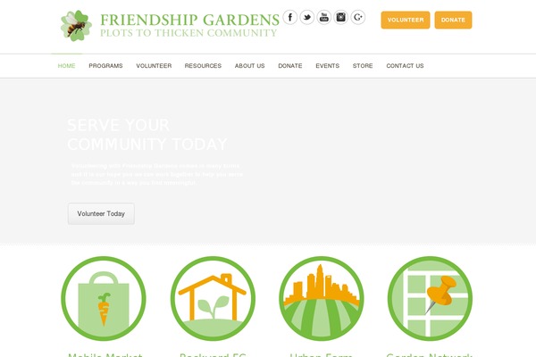 DonateNow theme site design template sample