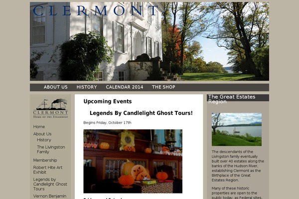 clermont theme websites examples