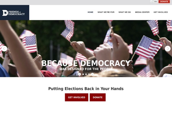 friendsofdemocracypac.org site used Friends-of-democracy