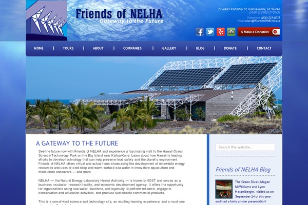 friendsofnelha.org site used Nelha