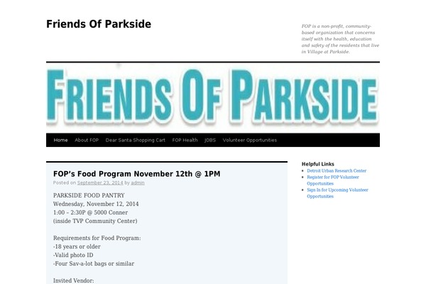 Twenty Ten theme site design template sample