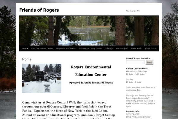 Twenty Ten theme site design template sample
