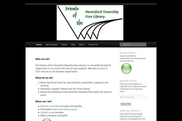 Twenty Eleven theme site design template sample