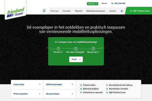frieslandlease.nl site used Frieslandlease