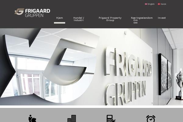 frigaardgruppen.no site used Theme52832