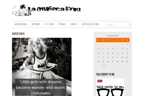 Blanc theme site design template sample