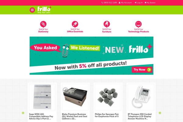 frillo.co.uk site used Frillo