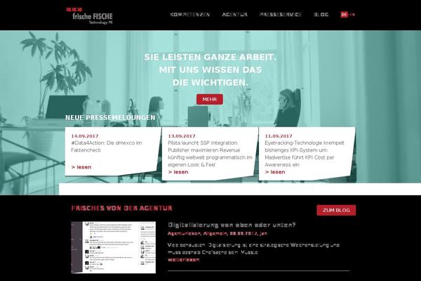 frischefische theme websites examples