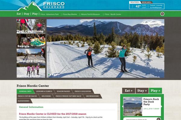 frisconordic.com site used Tof