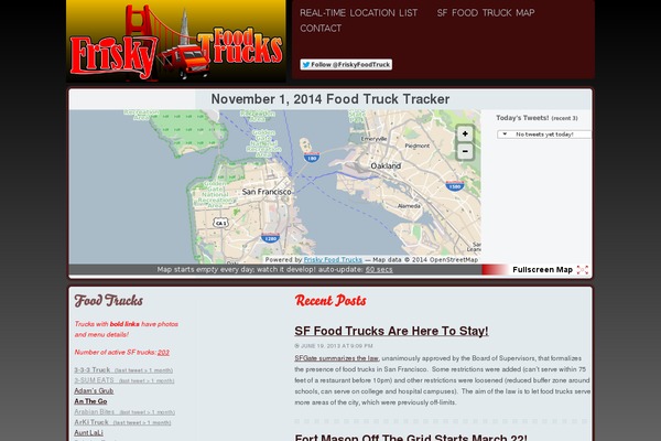 friskyfoodtrucks.com site used Evertis