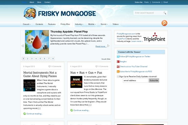 newfreshnews theme websites examples