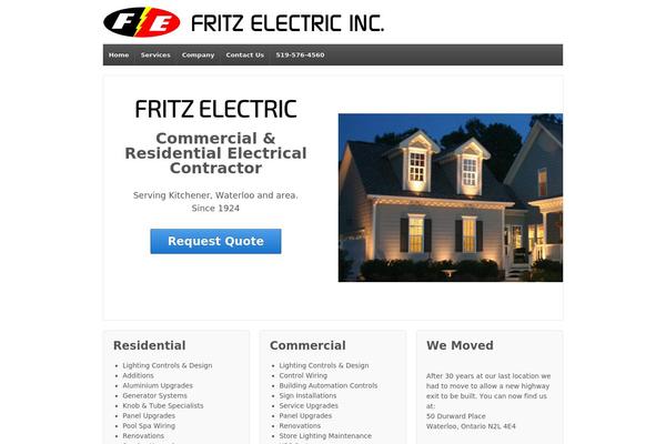 Responsive theme site design template sample