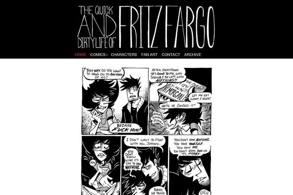 fritzfargo.com site used Comicpress-fritz
