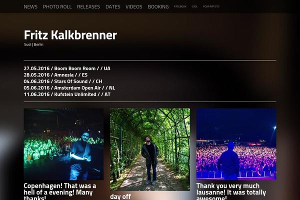 fritzkalkbrenner.de site used Kalkbrenner2013
