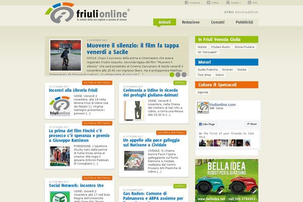 friulionline.com site used Friulionline