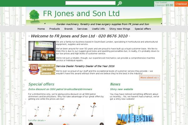 frjonesandson.co.uk site used Frj-woo