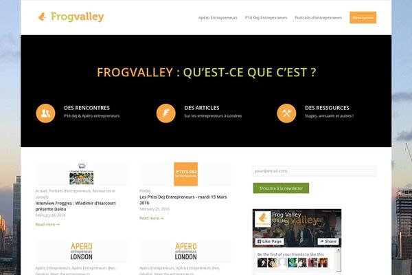 frogvalley.net site used Enfold-3