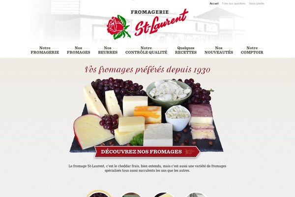 fromageriest-laurent.com site used Fromagerie