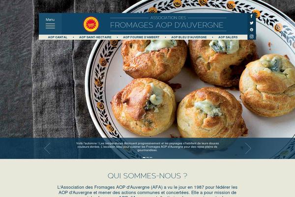 fromages-aop-auvergne.com site used Afa