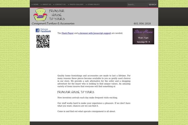 fromourhousetoyourstoo.com site used Vanillia