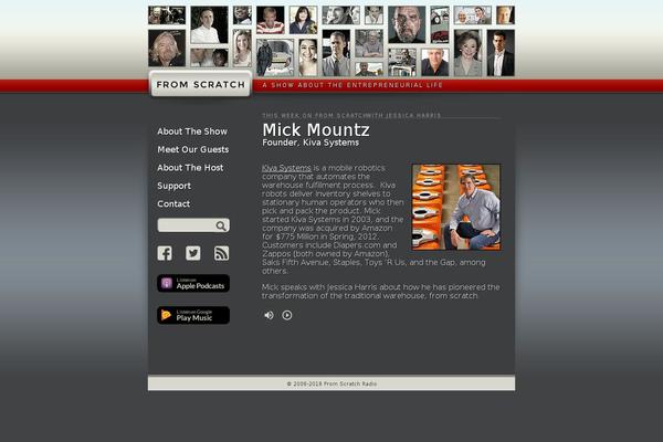 Site using WPaudio MP3 Player plugin