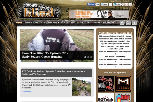 fromtheblind.com site used Theblind