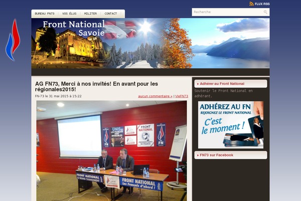 front-national-savoie.com site used Diadema