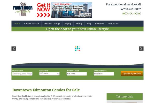 frontdoorrealestate.ca site used Fdre