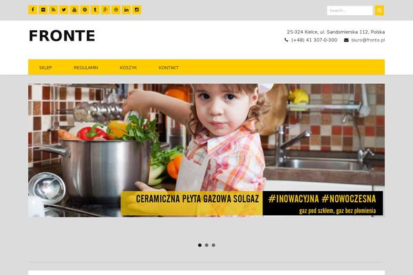 fronte.pl site used Firmness
