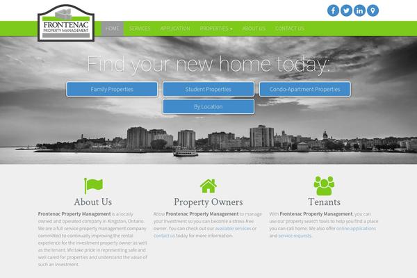 frontenacproperty.com site used Fpm