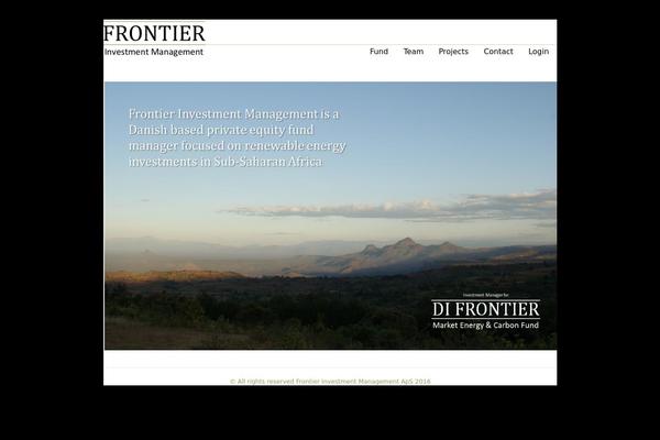 frontier.dk site used Fim