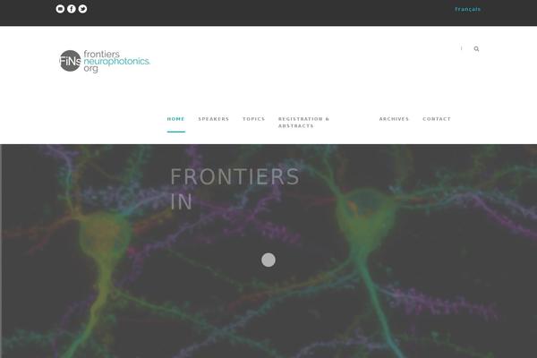 frontiersneurophotonics.org site used Frontiers2017