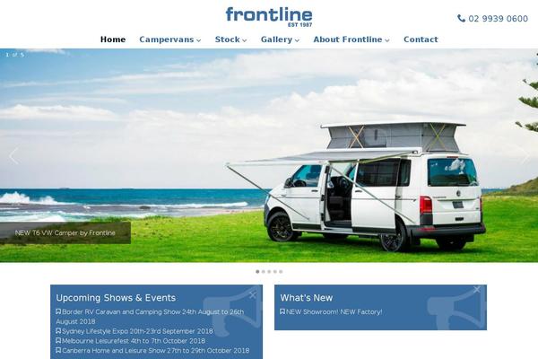 frontlinecamper.com.au site used Frontline2014