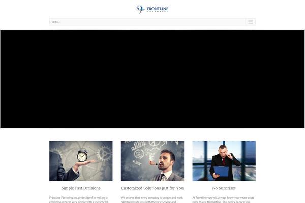 Avada theme site design template sample