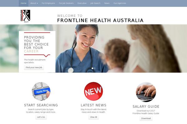 frontlinehealth.com.au site used Frontline-health
