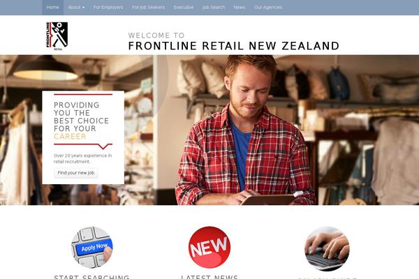 frontlineretail.co.nz site used Frontline