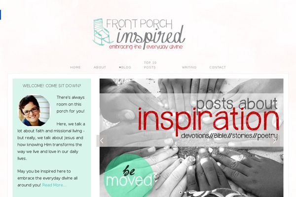 Adorn theme site design template sample