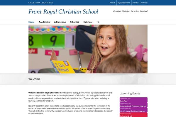 Site using Event Calendar plugin