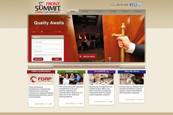 frontsummit.com site used Front_summit
