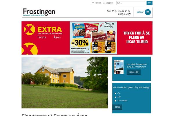 frostingen.no site used Frostingen