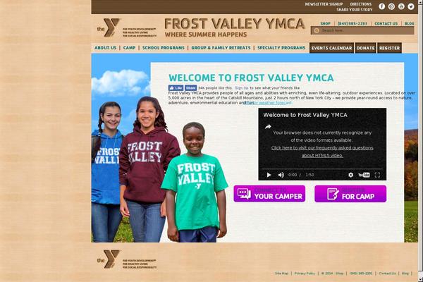 frostvalley.org site used Frost-valley-2018