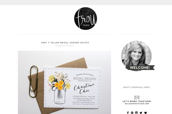 froustudio.com site used Mealnge