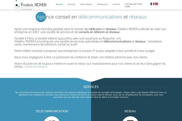 froyerconsulting.fr site used Avengers