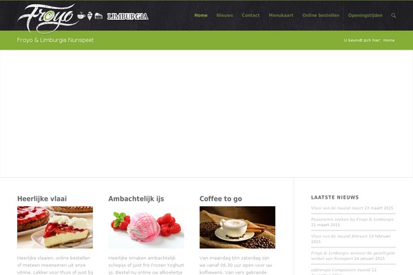 Enfold theme site design template sample