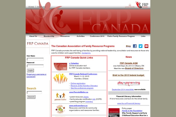 frp.ca site used Frp