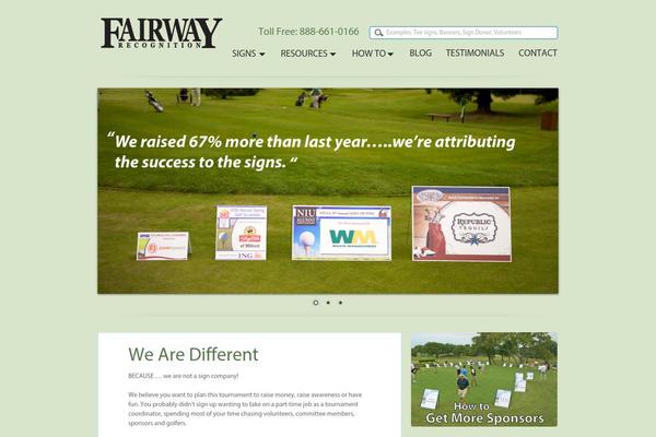 fairways WordPress theme, websites list used fairways theme fairways theme websites examples