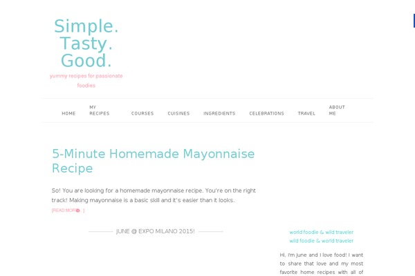 Tasteful theme site design template sample